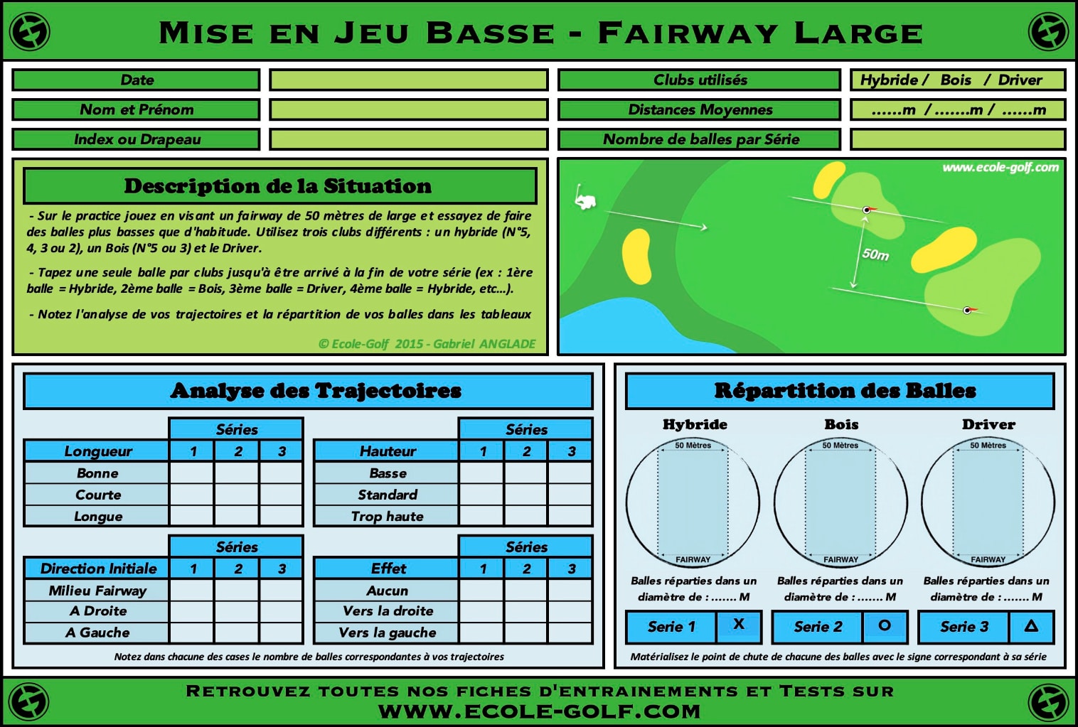 Mise en Jeu Basse - Fairway Large