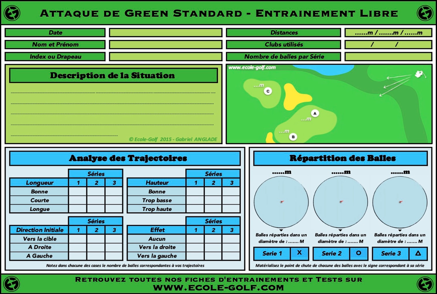 Attaque de Green Standard - Entrainement Libre