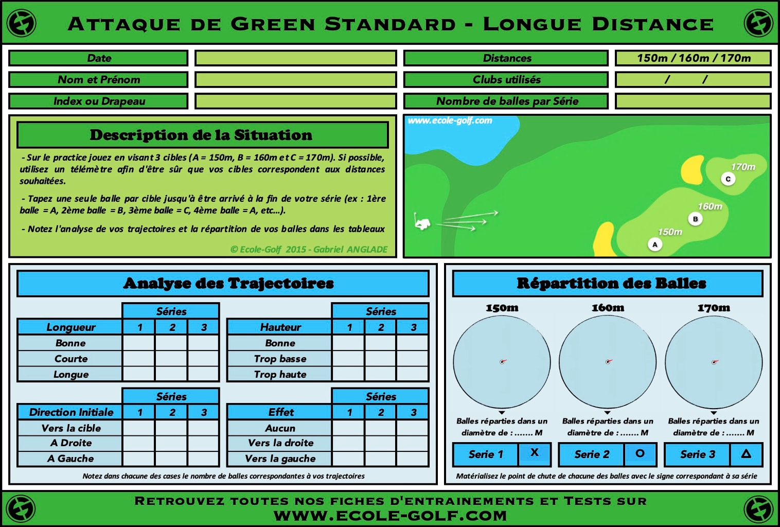 Attaque de Green Standard - Longue Distance