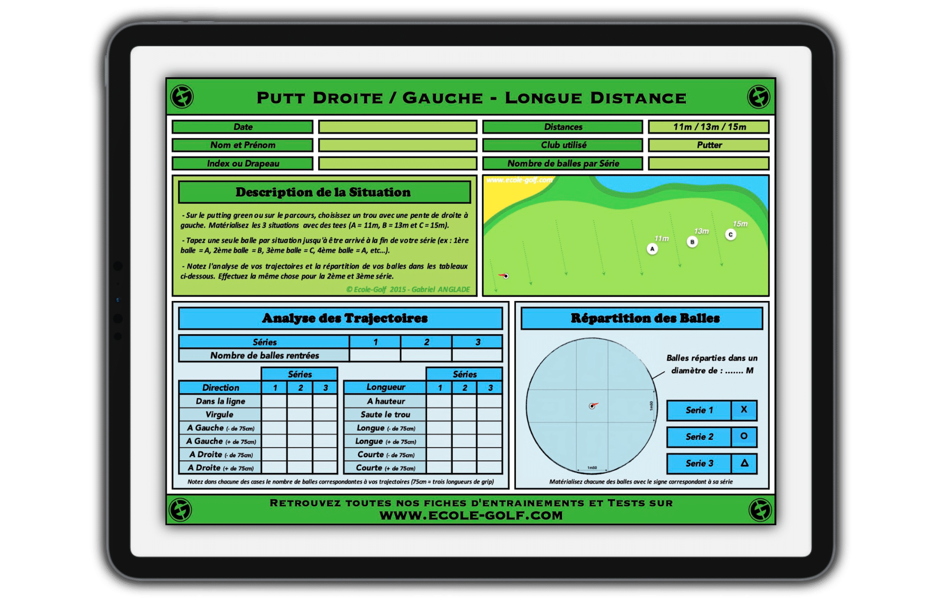 Ipad - Putt Doite Gauche