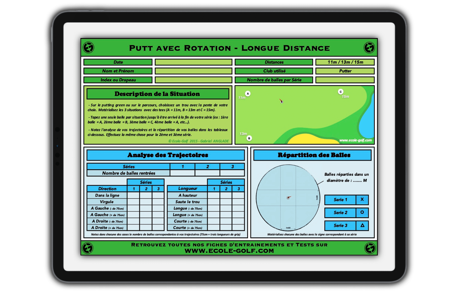 Ipad - Putt Rotation