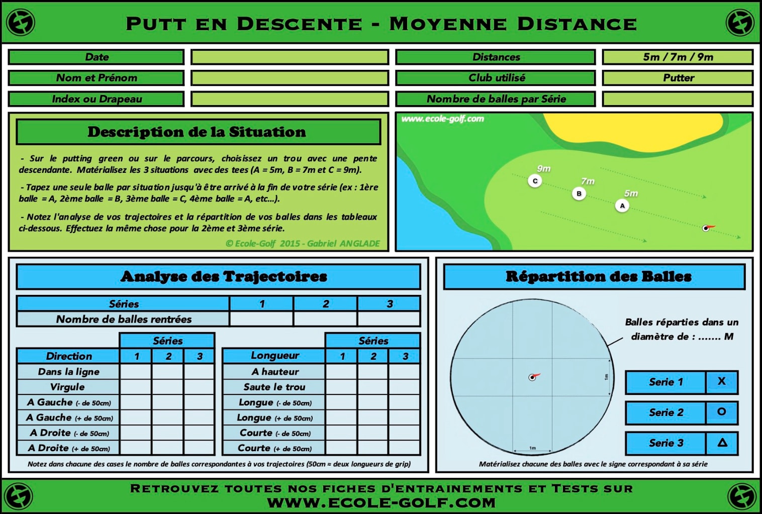 Putt en Descente - Moyenne Distance