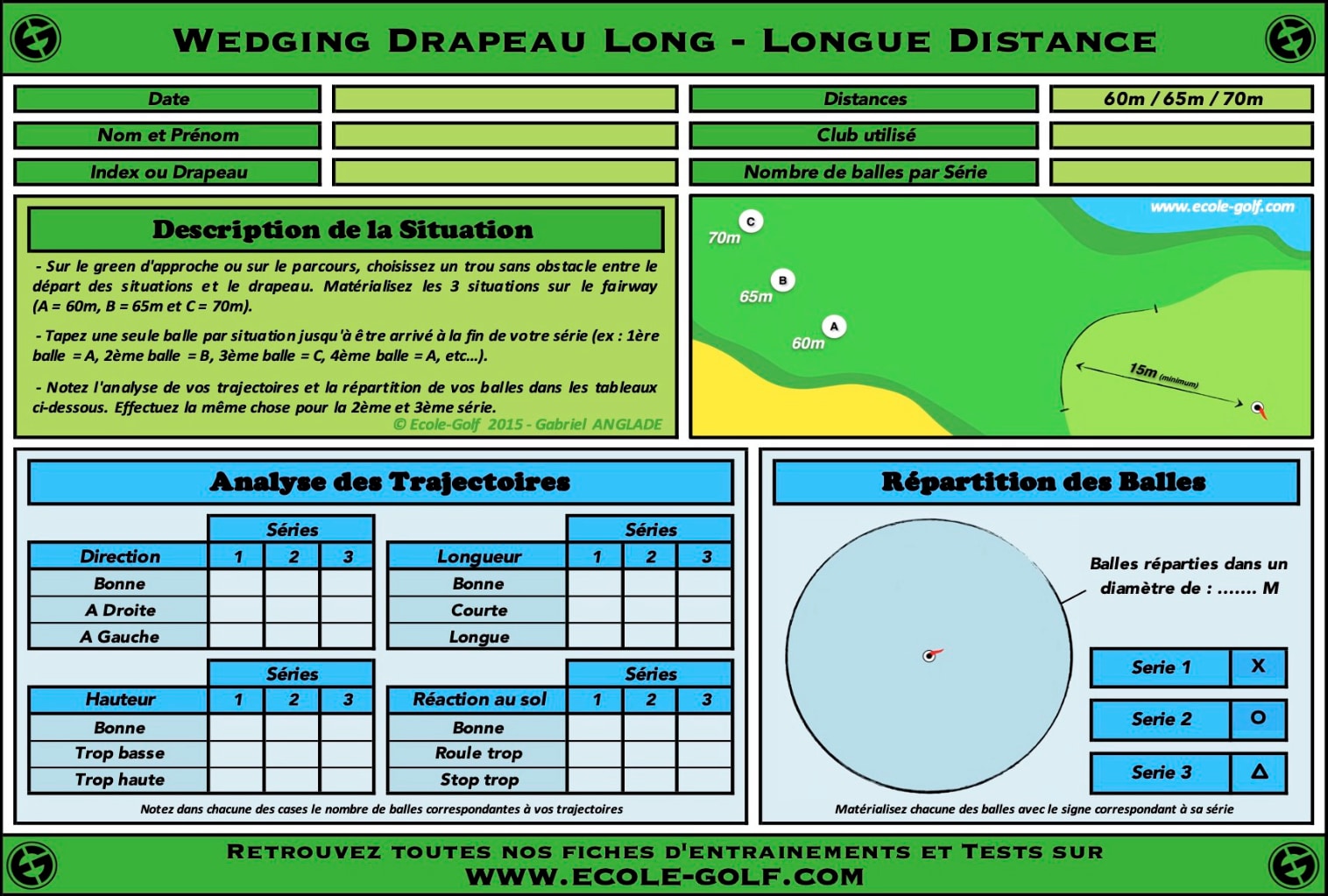 Wedging Drapeau Long - Moyenne Distance