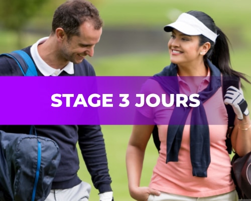 Stage 3 Jours - Académie Ecole Golf - Golf Club de Lezza