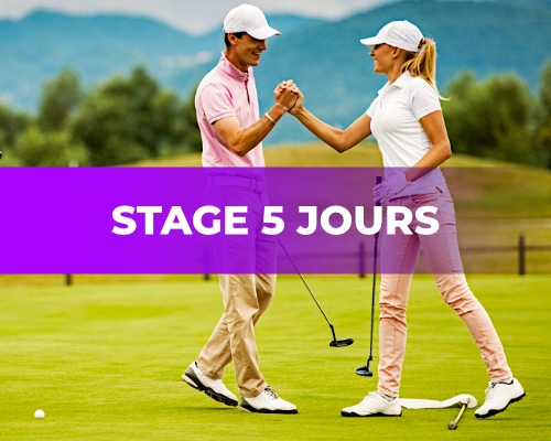 Stage 5 Jours - Académie Ecole Golf - Golf Club de Lezza