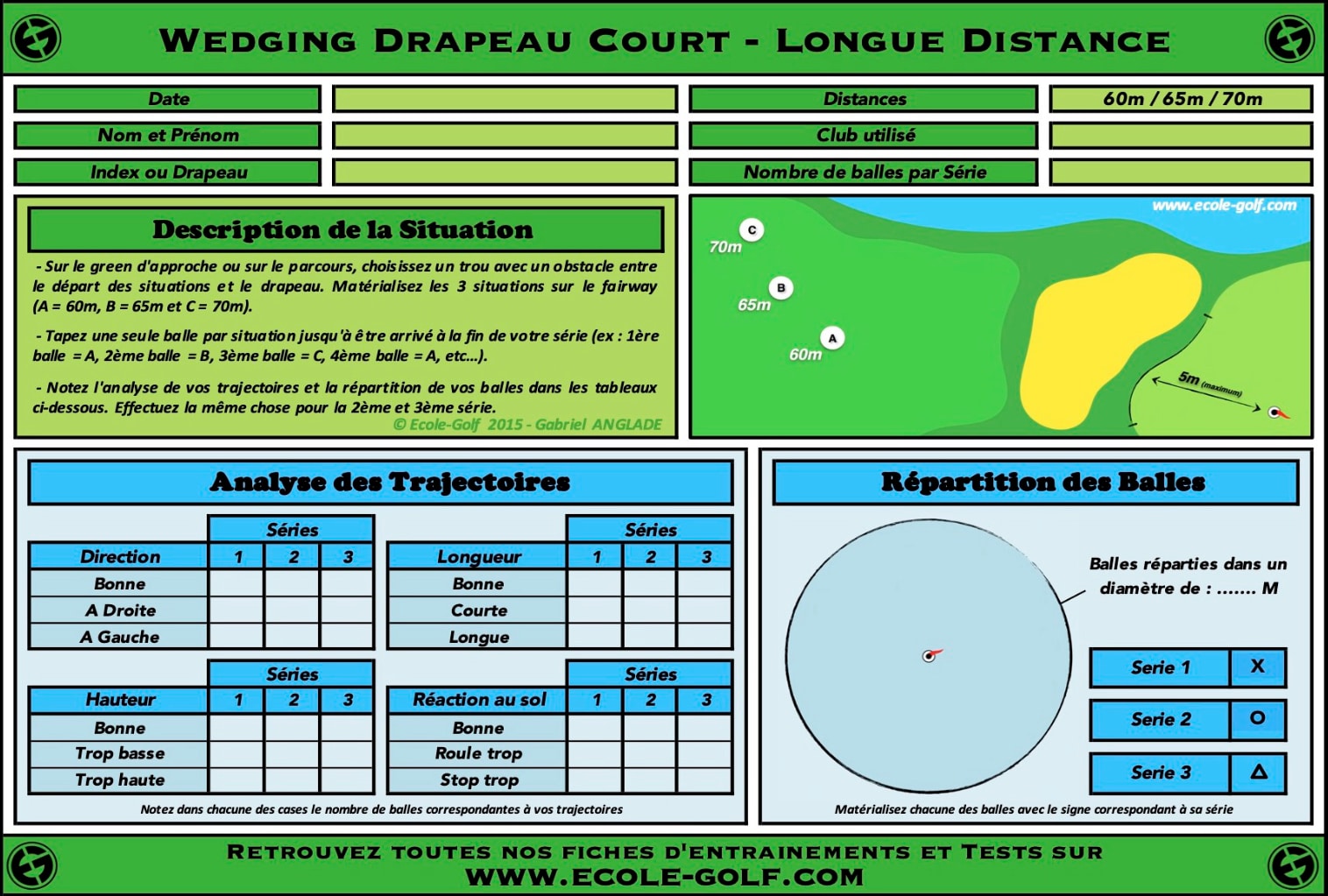Wedging Drapeau Court - Longue Distance